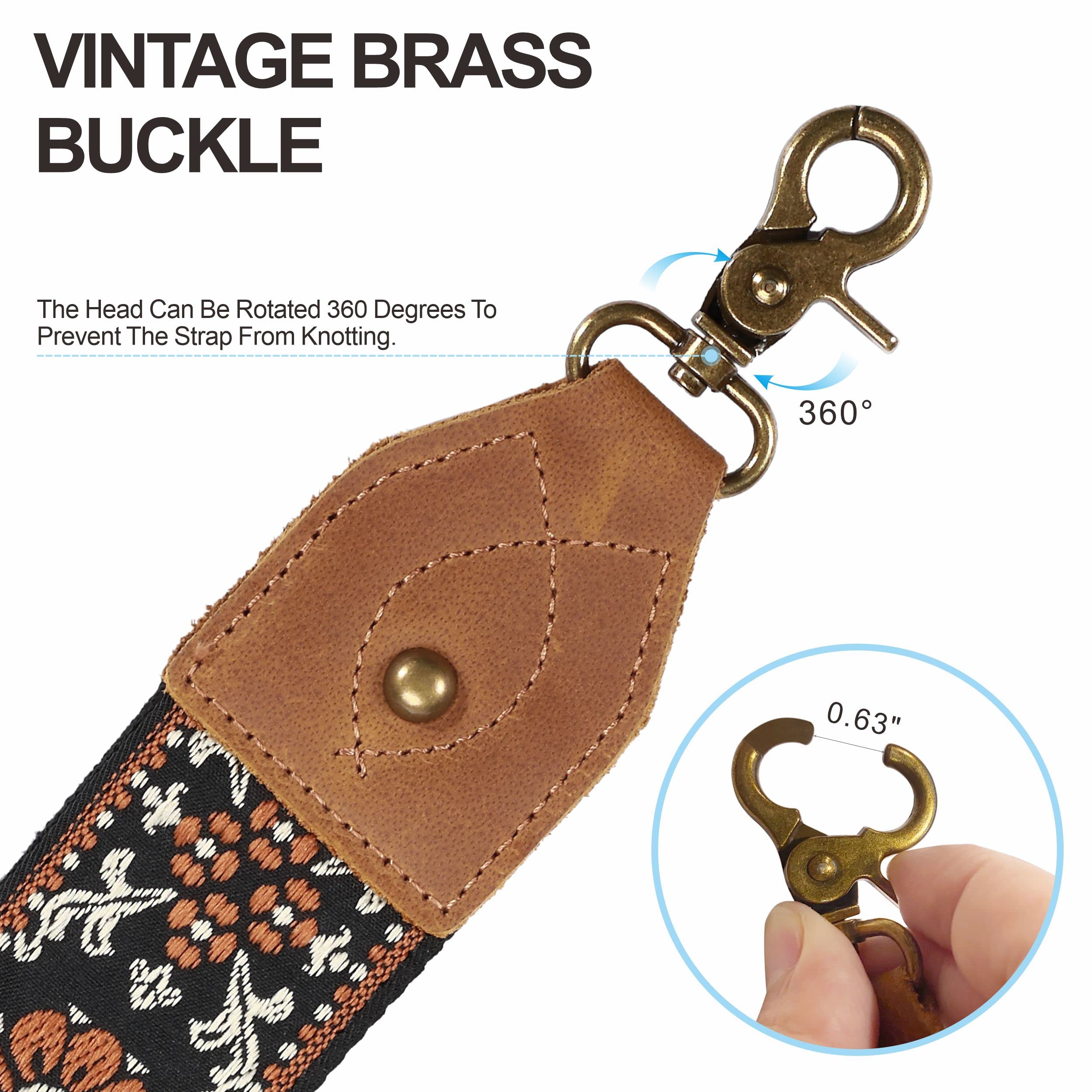 PALAY® Shoulder Strap Retro Jacquard Embroidery Wide Shoulder Strap Exotic Crossbody Strap Adjustable Shoulder Strap for Handbag,Travel Bag PALAY® Shoulder Strap Retro Jacquard Embroidery Wide Shoulder Strap Exotic Crossbody Strap Adjustable Shoulder Strap for Handbag,Travel Bag
